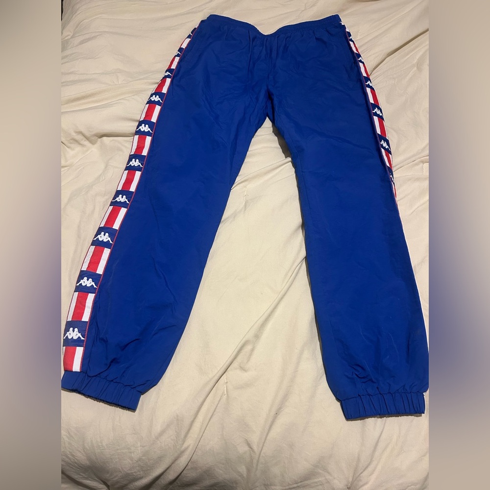 Kappa Royal Blue Pants with Red and White Accents